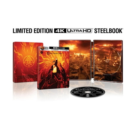 Constantine (Steelbook) (4K Ultra HD + Digital Copy), Horror, Warner Bros.