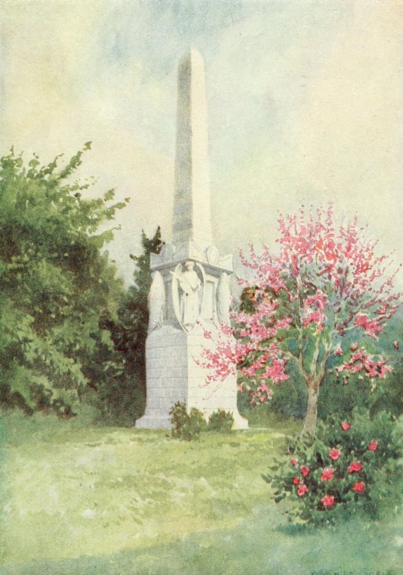 Constantinople 1906 Crimean Memorial Canvas Art - Warwick Goble (18 x 24)