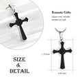 thumbnail image 1 of Constantlife Cross Cremation Pendant Small Urns for Ashes Keepsake Urn Necklace Mini Urns for Cat Ashes, 1 of 4