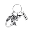 thumbnail image 1 of Constantlife Fish Urn Cremation Keyring for Ashes Urn Keychain for Human Ashes Fishing Locket Ashes Holder Keepsake Cremation Memorial Pendant Jewelry, 1 of 5