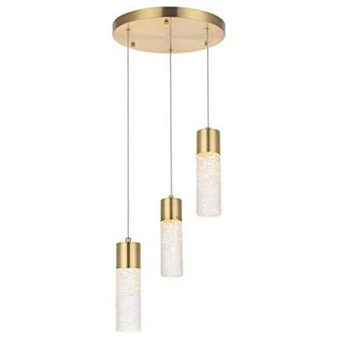 Constellation 3 light Gold LED Pendant