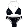 thumbnail image 1 of Constellation Adjustable Strap Bikini Set with Detachable Sponge, Two-Pack - Ideal for Beach and Pool Parties, 1 of 6