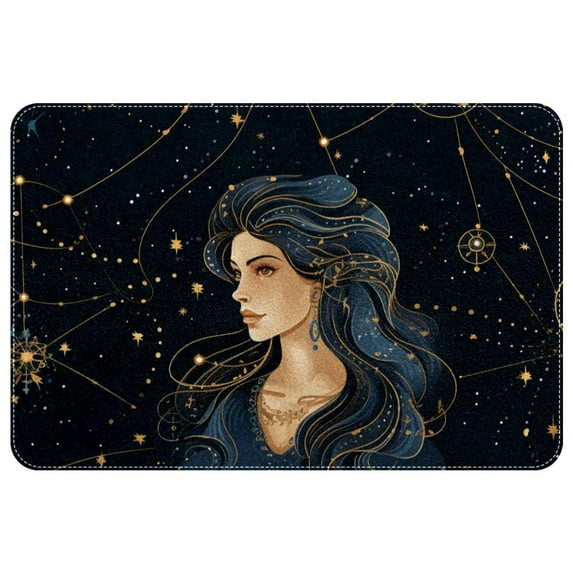 Constellation Anti-Slip Polyester Kitchen Mat Indoor Rug Indoor Carpet Machine Washable