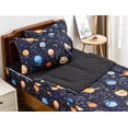 thumbnail image 1 of NTBED 3-Piece Kids Comforter Set - Zipper Bedding for Boys, Twin - Outer Space Galaxy Theme, 1 of 7