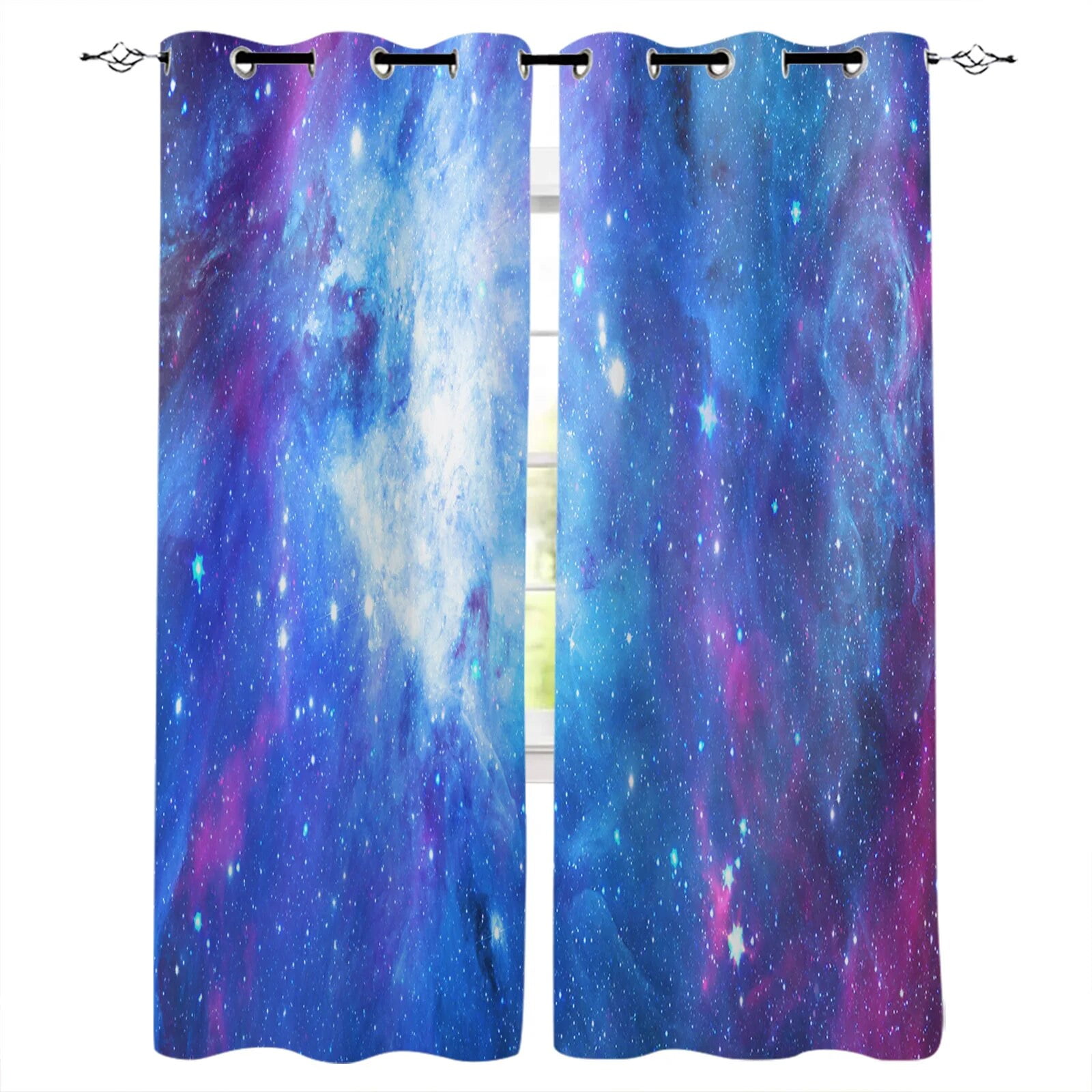 Constellation Curtains Outer Space Star Nebula Astral Cluster Astronomy ...