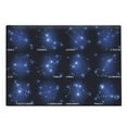 thumbnail image 1 of Constellation Cutting Board, Zodiac Sign Set and Names Group of Stars Cluster Esoteric, Decorative Tempered Glass Cutting and Serving Board, Large Size, Dark Blue Blue White, by Ambesonne, 1 of 1