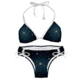 thumbnail image 1 of Constellation Detachable Sponge Adjustable Strap Bikini Set Swim Wear 2-Pack Beach Swimsuit, 1 of 6