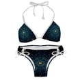 thumbnail image 1 of Constellation Detachable Sponge Adjustable Strap Bikini Set Two-Pack Swim Suits - Ideal for Beach and Pool Scenes, 1 of 6