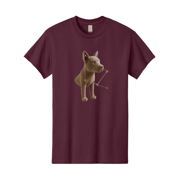 Constellation-Dog Mens Graphic Tee, 100% Cotton, Casual Summer Wear-BAA396