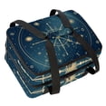 thumbnail image 1 of Constellation Double Layered Insulated Lunch Bag with Two Compartments, Large Capacity, Refrigeration Function, and Hand-Carrying - 7.1x11.4x16.1 Inches, 1 of 6