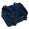 thumbnail image 1 of Constellation Double Layered Insulated Lunch Bag with Two Compartments, Large Capacity, Handheld Portable, 7.1x11.4x16.1 Inches, 1 of 6