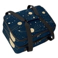 thumbnail image 1 of Constellation Double Layered Insulated and Refrigerated Large Capacity Lunch Bag with Two Compartments - 7.1x11.4x16.1 Inches - Hand Carry Lunch Bags, 1 of 6