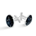 thumbnail image 1 of Constellation Elegant Stainless Steel Cuff Links Set for Formal Attire, Made of stainless steel, and Suitable for Business and Formal Events, 1 of 6