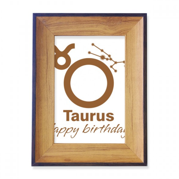 Constellation Fate Birthday Celebration Taurus Photo Frame Exhibition Display Art Desktop Painting
