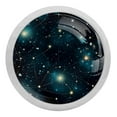 thumbnail image 1 of Constellation Fluorescent Drawer Pulls with Screws: Round 4-Pack, Glow-in-the-Dark Knobs for Cabinets, Wardrobes, and Dressers - Furniture Decor with Fluorescence Handles, Crystal Knobs, 1 of 6
