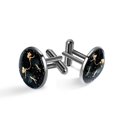 thumbnail image 1 of Constellation Formal Wear Stainless Steel Men's Cufflink Set for Work and Events, 1 of 6