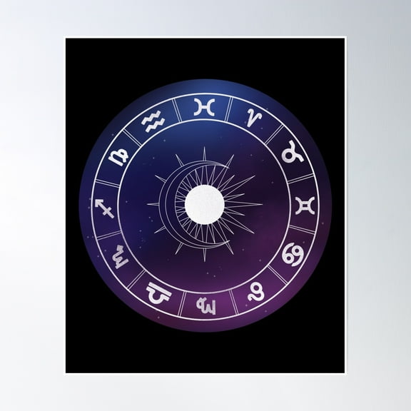 Constellation Gift Vintage Retro Sky Map Gifts Design Poster Wall Art, Modern Wall Decor, 8x12 UNFRAMED