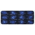thumbnail image 1 of Constellation Kitchen Mat, Zodiac Sign Set and Names Group of Stars Cluster Esoteric, Plush Decorative Kitchen Mat with Non Slip Backing, 47" X 19", Dark Blue Blue White, by Ambesonne, 1 of 1