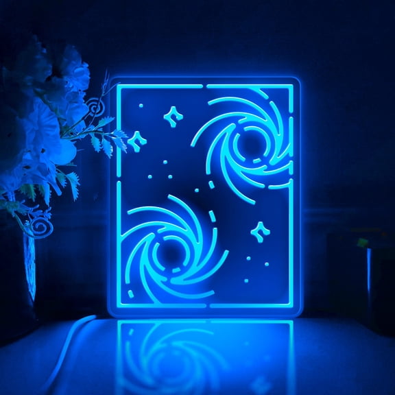 Constellation Led Light Box, Dimmable Neon-Like Light Signs USB Power for Wall Decor Bedroom Decoration, RGB Light (WxH) 6"x8"