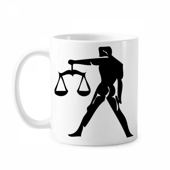 Constellation Libra Zodiac Sign Mug Pottery Cerac Coffee Porcelain Cup Tableware
