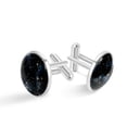 thumbnail image 1 of Constellation Men's Stainless Steel Cufflink Set for Formal Attire, Shirt Clip Included - Ideal for Weddings and Business Meetings, 1 of 6