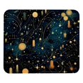 thumbnail image 1 of Constellation Mousepad 8.3x9.8 Inch Square Non-Slip Rubber Bottom Printed Desk Mat - Suitable for Office and Gaming, 1 of 6