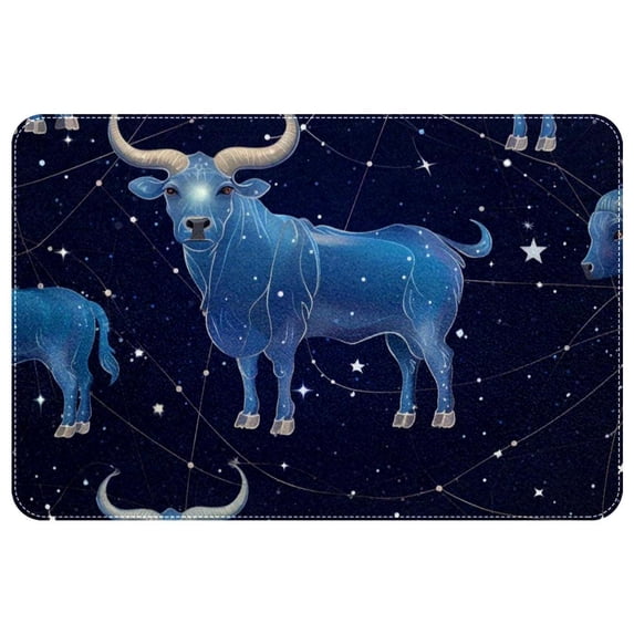 Constellation Non-Slip Polyester Indoor Floor Carpet Rug - Machine Washable Door Rugs