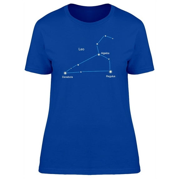 Constellation Of Leo T-Shirt Women -Image by Shutterstock, Female Small