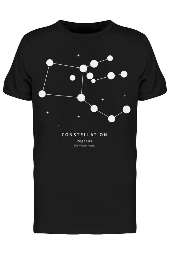 Constellation Of Pegasus T-Shirt Men -Image by Shutterstock, Male Small