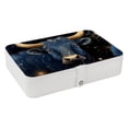 thumbnail image 1 of Constellation PU Leather Jewelry Boxes Necklace Holder Display Case with Removable Compartment Portable, 1 of 6