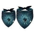 thumbnail image 1 of Constellation Pack of Two Cat Scarves, Translucent Light and Breathable Chiffon Yarn, 40.6x40.6x58in & 53.3x53.3x76.2in Size Options, 1 of 5