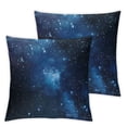 thumbnail image 1 of Constellation Pillow Sham, Outer Space Star Nebula Astral Cluster Astronomy Theme Galaxy Mystery, Decorative Standard Size Printed Pillowcase,  1 set of 2, various sizes, 1 of 7