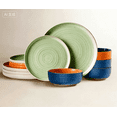 thumbnail image 1 of Constellation Plates And Bowls Sets, 12 Piece Dinnerware Sets, Sets, Multicolor(Multicolor(White,Beige,Light Sage Green,Brown) Multicolor(Light Sage Green,Tea Green,Orange,Indigo), 1 of 1