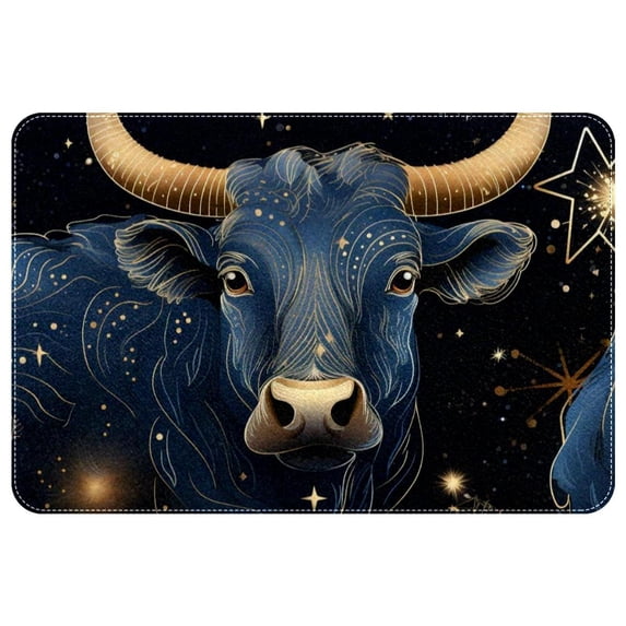 Constellation Polyester Non-Slip Machine Washable Indoor Mat Office Mat Kitchen Rugs