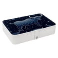 thumbnail image 1 of Constellation Portable PU Leather Jewelry Box with Removable Compartment, Necklace Holder, Storage Box, and Jewelry Organizer, 1 of 6
