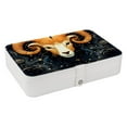 thumbnail image 1 of Constellation Portable PU Leather Jewelry Display Organizer Box with Removable Compartment, 1 of 6