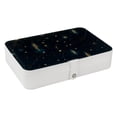 thumbnail image 1 of Constellation Portable PU Leather Travel Jewelry Display Case Organizer Box, 1 of 6