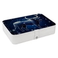 thumbnail image 1 of Constellation Premium PU Leather Jewelry Box Organizer with Removable Compartment and Portable Bracelet Holder, 1 of 6