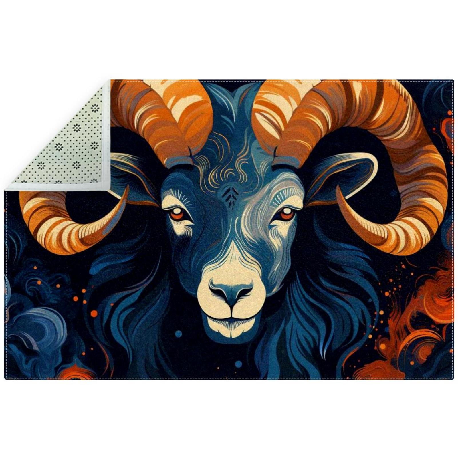 Constellation Soft Polyester Floor Mat for a Cozy Home Decor Premium