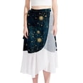 thumbnail image 1 of Constellation Stunning Chiffon Women's Beach Dress with Polyester Straps - Beach Skirts Must-Have, 1 of 6