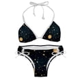 thumbnail image 1 of Constellation Swim Suit Women Bikini Set, Detachable Sponge, Adjustable Strap, Two-Pack - Beach, Pool, Vacation, 1 of 6