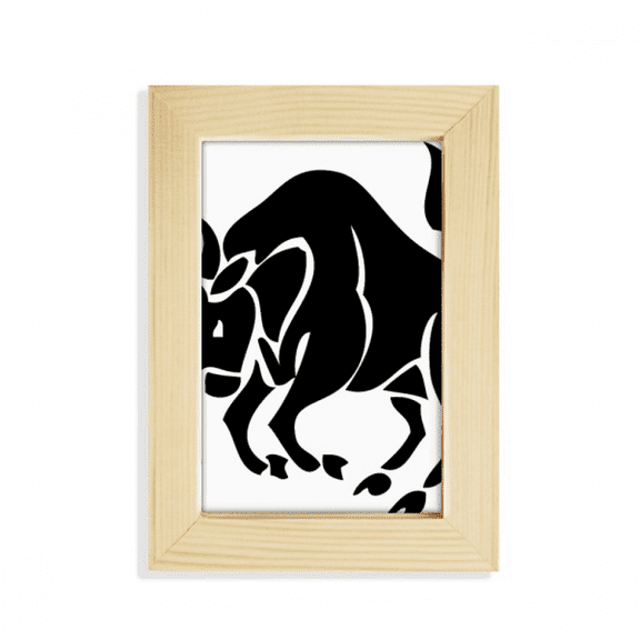 Constellation Taurus Zodiac Sign Desktop Display Photo Frame Picture Art Painting 5x7 inch