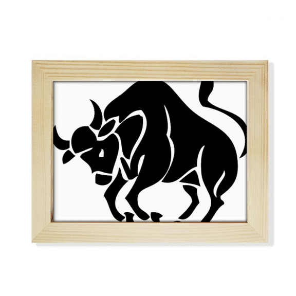 Constellation Taurus Zodiac Sign Desktop Photo Frame Picture Art Decoration Painting 6x8 inch