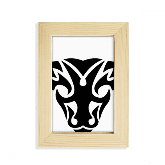 Constellation Taurus Zodiac Symbol Desktop Display Photo Frame Picture Art Painting 5x7 inch