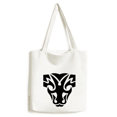 thumbnail image 1 of Constellation Taurus Zodiac Symbol Tote Canvas Bag Shopping Satchel Casual Handbag, 1 of 3