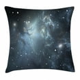 thumbnail image 1 of Constellation Throw Pillow Cushion Cover, Infinite Space with Nebula and Stars Universal Energy Cosmology, Decorative Square Accent Pillow Case, 20 X 20 Inches, Light Blue Black White, by Ambesonne, 1 of 2