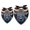 thumbnail image 1 of Constellation Translucent Light Breathable Chiffon Yarn Pet Collar Set - Pack of Two - 40.6x40.6x58in & 53.3x53.3x76.2in, 1 of 5