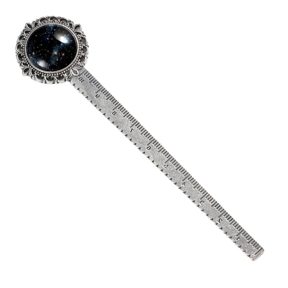 Constellation Vintage Silver Lace-Edged Bookmark - Gift for Readers and Book Lovers