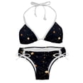 thumbnail image 1 of Constellation Women's One-Piece Swimsuits Set, Detachable Sponge, Adjustable Strap, Swimwear for Swimming, 2-Pack, 1 of 6