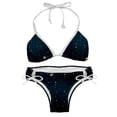 thumbnail image 1 of Constellation Women's Swimsuit Bikini Set, Detachable Sponge, Adjustable Strap, Two-Pack, Beach & Pool Ready, 1 of 6
